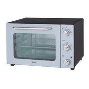 Forno elettrico ventilato 35 litri con girarrosto, 6 funzioni cottura, termostato regolabile 90-230°C, 1500W - SOGO