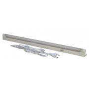 Trade Shop - 15w Tubo Neon 75cm Led Completo Di Plafoniera T5 Luce Bianco Caldo 3000k Cavo -