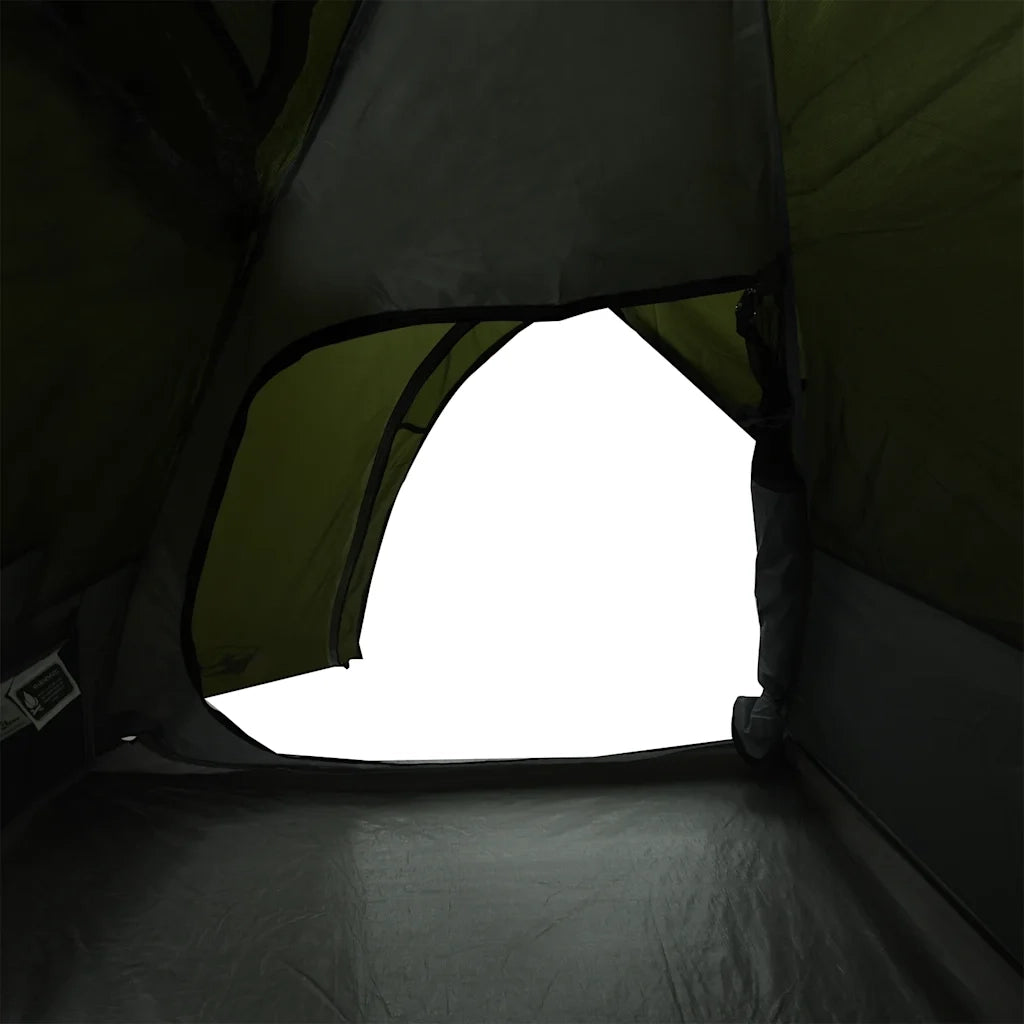 Tenda da Campeggio a Cupola 2 Persone Verde Oliva Impermeabile 4009612
