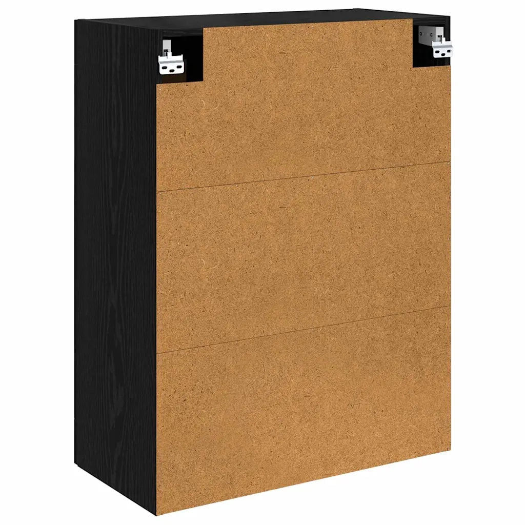 Pensile Rovere Nero 69,5 x 34 x 90 cm Legno multistrato