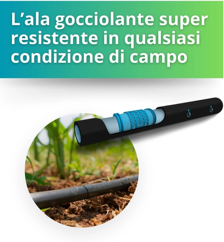 ALA GOCC TANDEM 4 L/H D 16 PASSO 20 ROTOLO 100 M- 1,0 rotoli