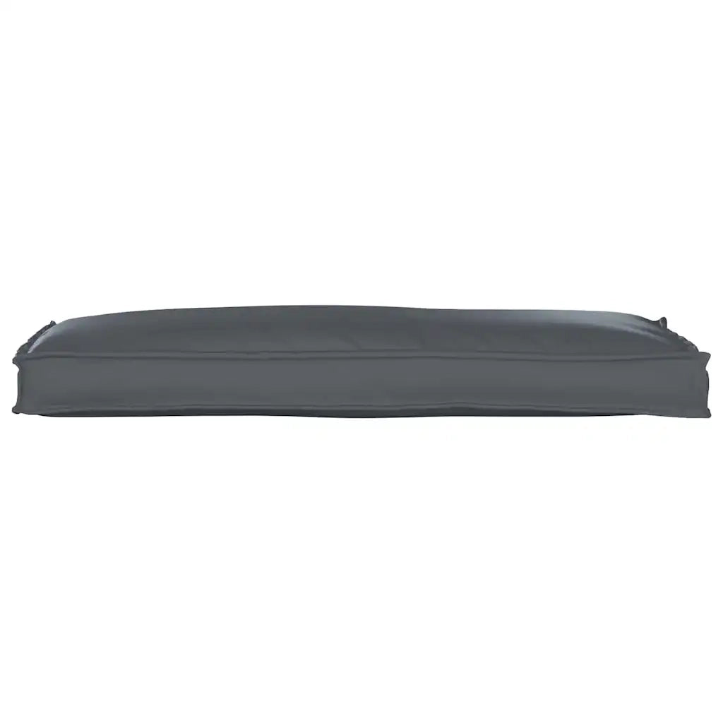 Cuscino Antracite 110 x 40 x 8 cm Tessuto Oxford 42001628