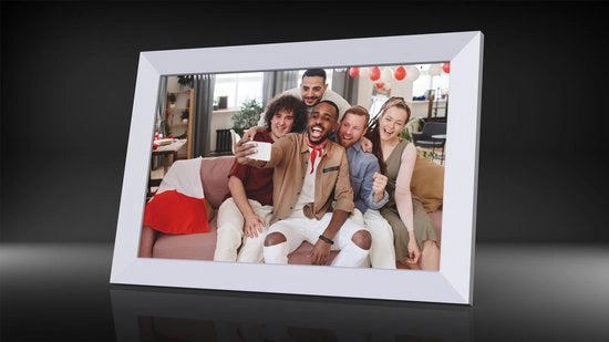 Fotolijst digitale intelligente con alta risoluzione da 10,1 pollici.
