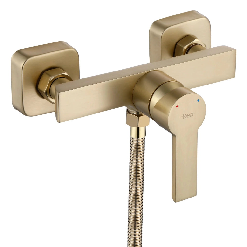 Rubinetto Doccia Rea Argus Gold Brush