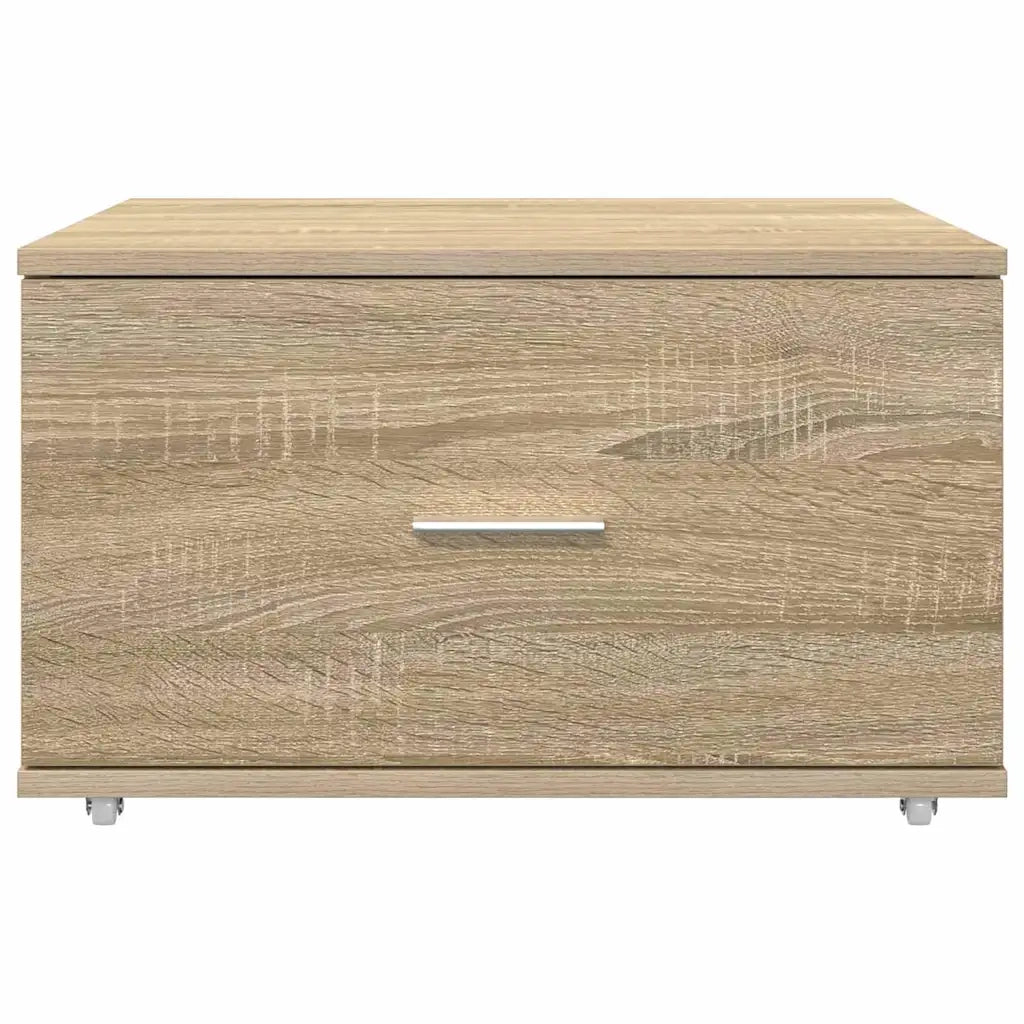 Mobile con Cassetti con ruota Rovere Sonoma 55 x 45 x 31 cm 869308
