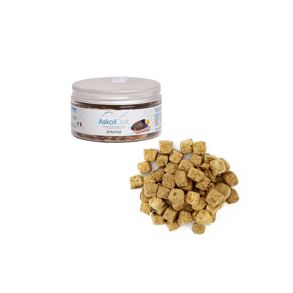Askoll Diet Artemia Liofilizzata - Alimento per tutti i pesci ornamentali di acqua dolce e marina Formato: 100 ml