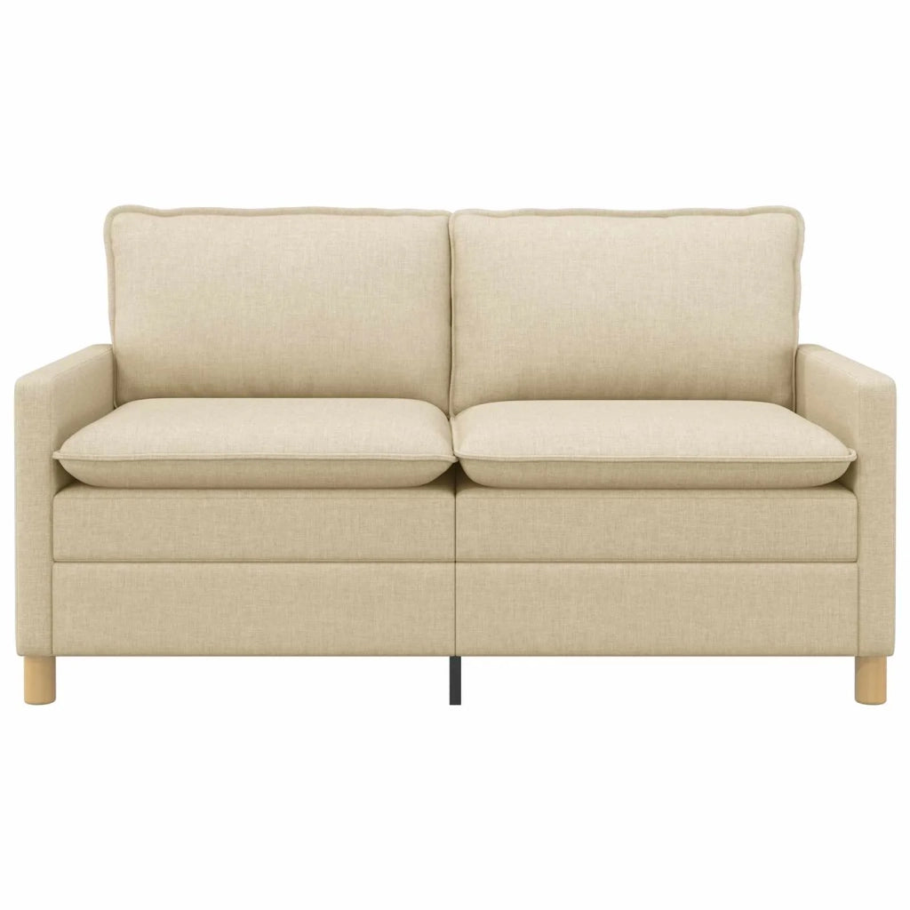 Divano Crema 156 x 81 x 87,5 cm Tessuto