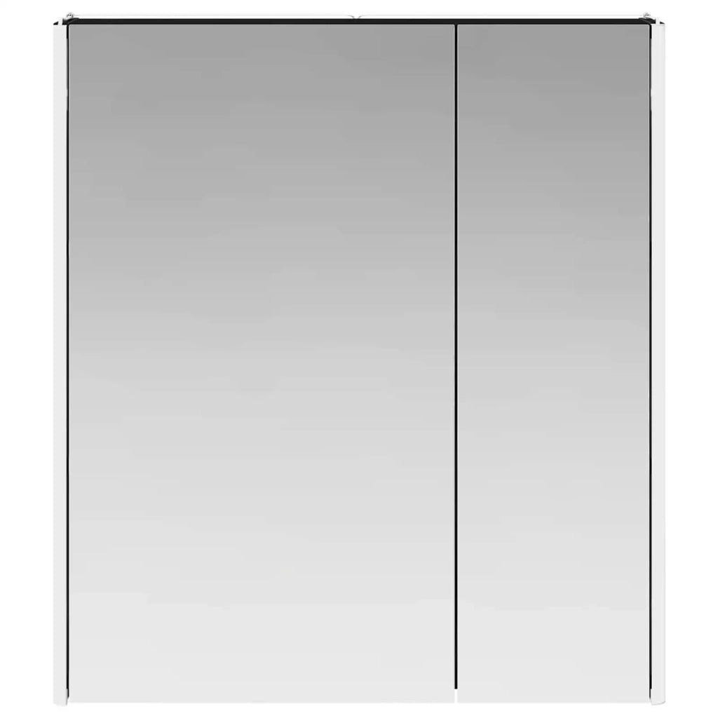 Mobiletto per specchio da bagno Rovere Nero 63,5 x 15,5 x 70 cm 889240