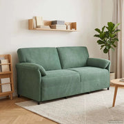 Divano 3-Persone Verde Mare 198 x 83 x 95 cm Velluto
