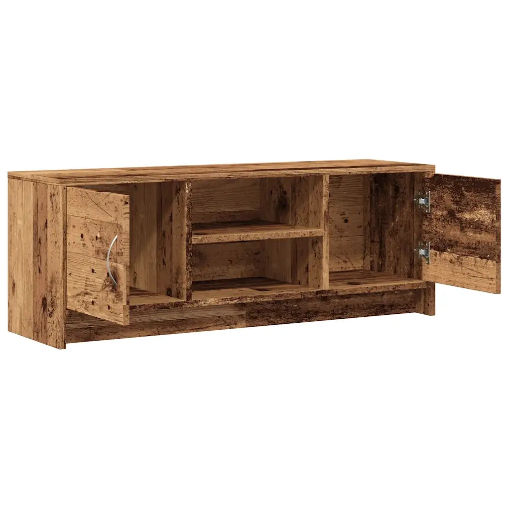 Mobile Porta TV Legno Antico 102x30x37,5 cm Legno Multistrato 855816