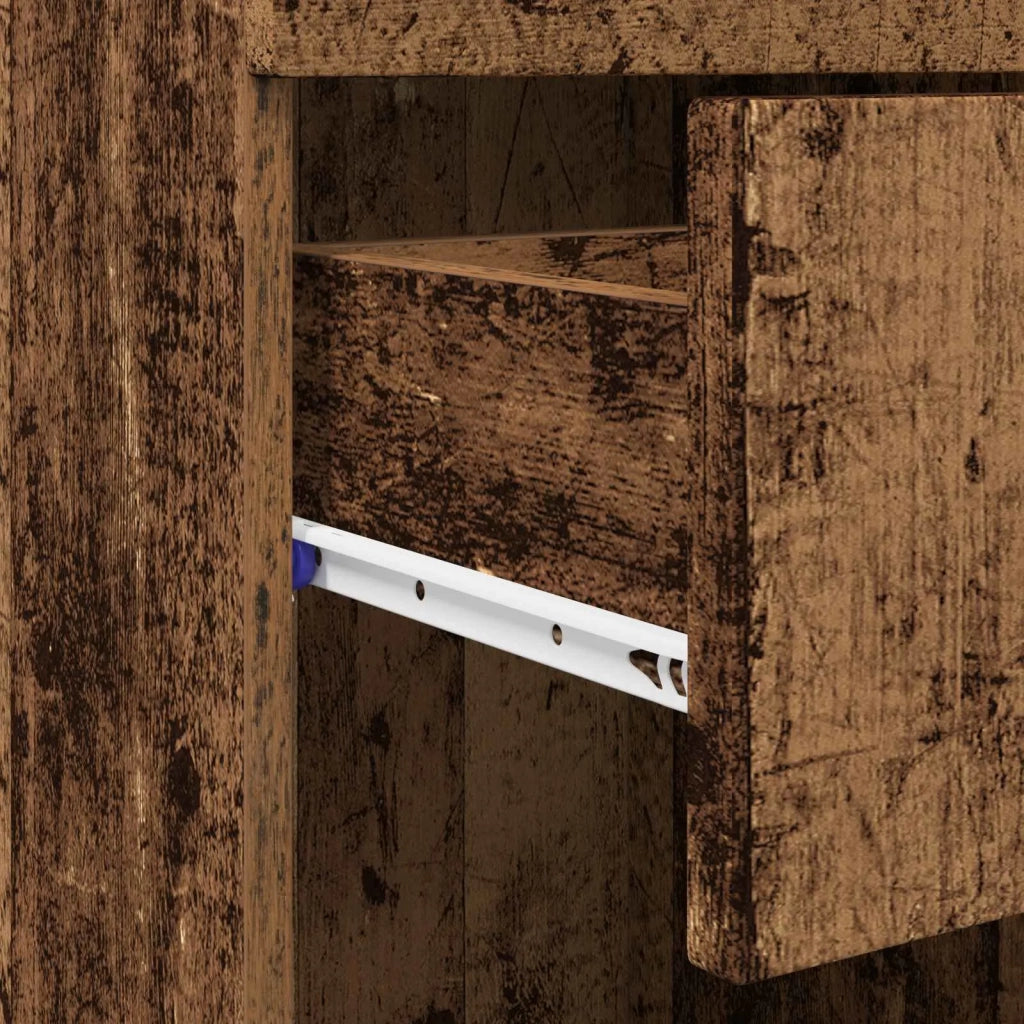 Set di Armadi da Bagno TULUM Legno vecchio 37 x 31,5 x 82 cm