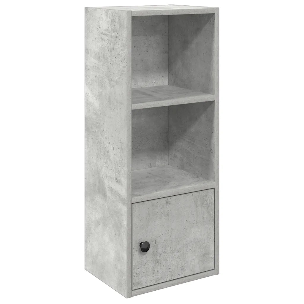 vidaXL Libreria Grigio Cemento 31x24x77 cm in Legno Multistrato