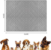 Asciugamano acqua resistente per cani e gatti, disponibile su entrambi i lati, dimensioni 132 x 203 cm, lavabile