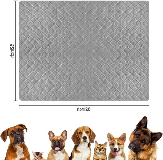 Asciugamano acqua resistente per cani e gatti, disponibile su entrambi i lati, dimensioni 132 x 203 cm, lavabile