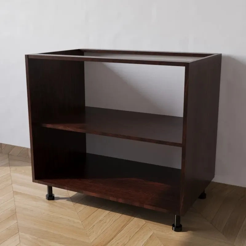 Mobile Base 90 Compreso Di Ante. H 72 Cm L 90 Cm P 55.5 Cm. Spedizione In Kit Wenge