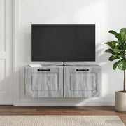Mobile Porta TV da Muro Grigio Sonoma 78,5 x 31 x 30 cm 899401