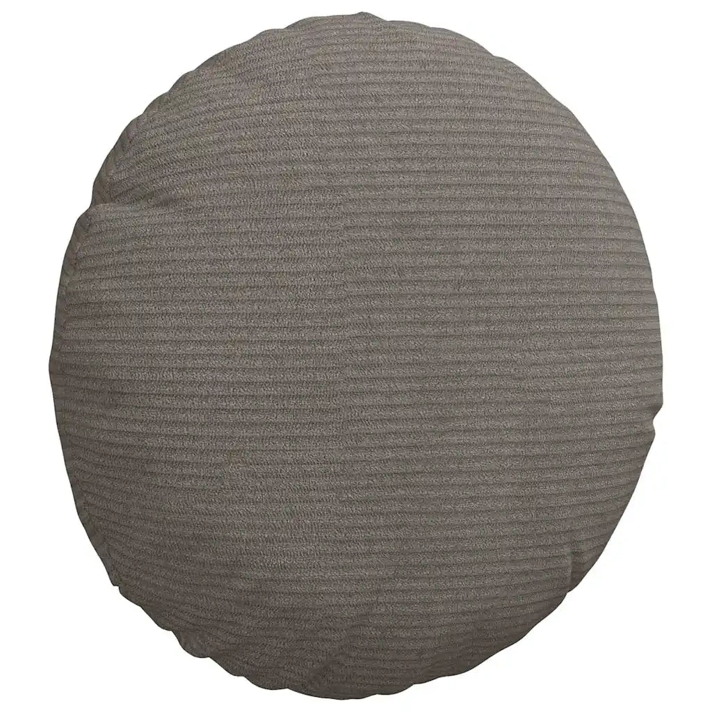 Cuscini per Seduta 2 pcs Grigio chiaro Ø30 x 13 cm