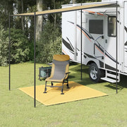 Tappeto da Tenda Beige 250x250 cm HDPE 310760