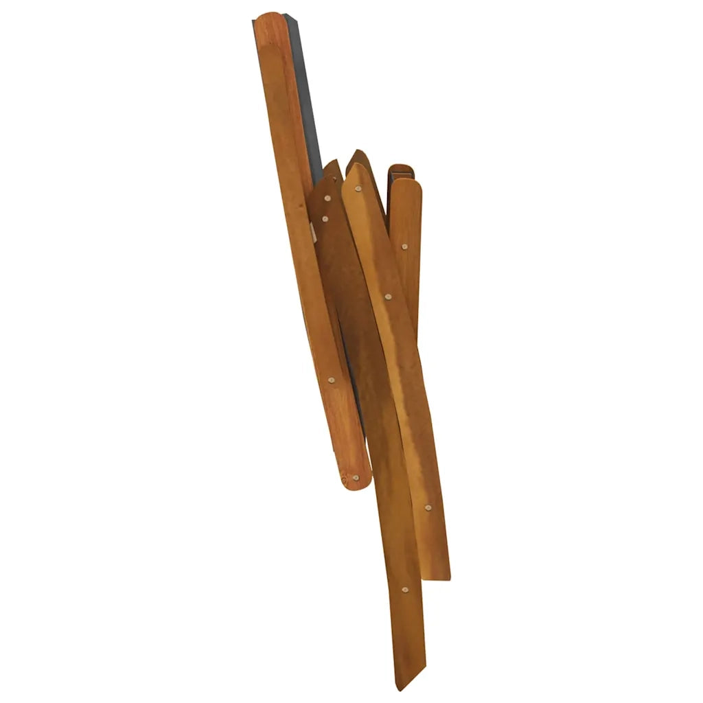 Set Pranzo da Giardino 9pz Legno Massello di Acacia e Textilene 3279265