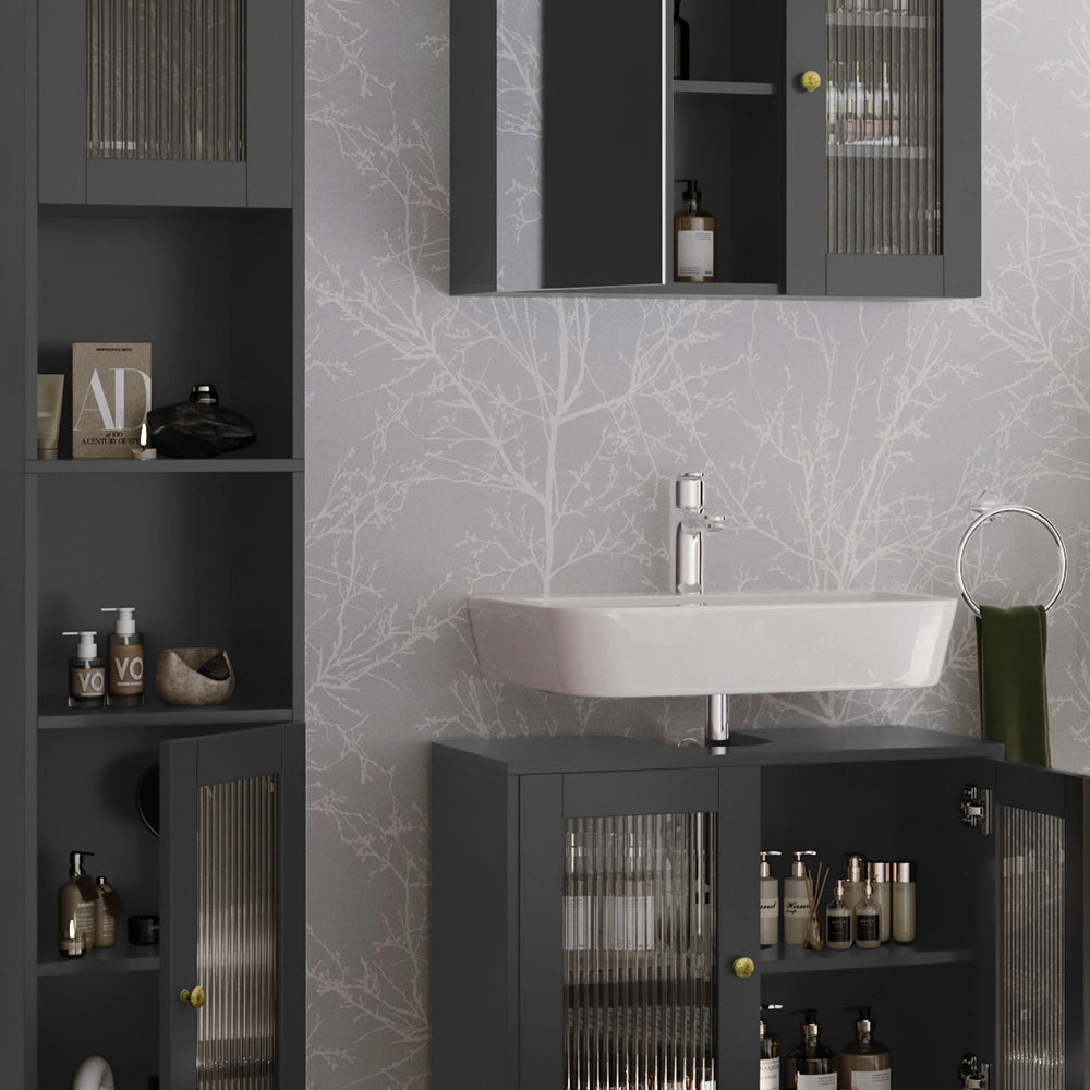 Vicco  Grigio 3 parti con colonna