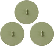 Copricoppe in silicone, 6 colori, copricoppe soffici e a prova di aria di alta qualità per tazze, tazze da tè, tazze da caffè, 3 pezzi (verde - 3 pezzi)