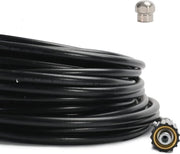 Serpentino di pulizia tubi ad alta pressione 15m - Flessibile e Duraturo per una Pulizia dei Tubi Effettiva