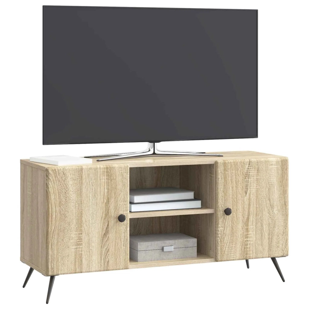 Mobile TV Rovere Sonoma 102 x 34,5 x 50 cm Legno ingegnerizzato 895617