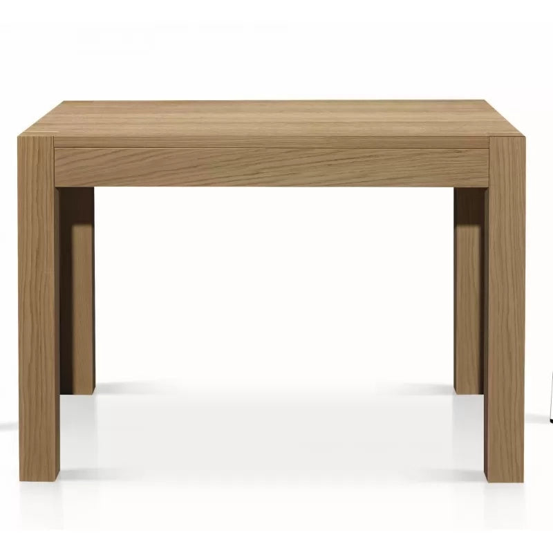 Tavolo rettangolare allungabile rovere naturale 110x80x76 (689) - Mobili 2G