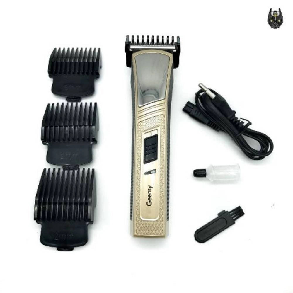 Trade Shop - Tagliacapelli Professionale Gm-6128 Trimmer Regolabarba Elettrico Ricaricabile -