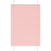 Tenda Plissettata Rosa 85x100 cm Larghezza Tessuto 84,4 cm