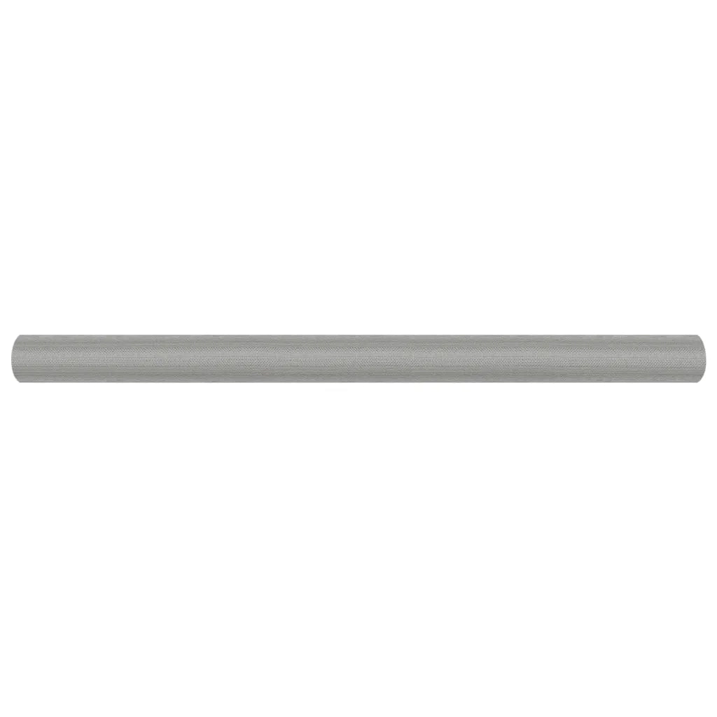 Recinzione in Rete in Acciaio Inossidabile 100x2000 cm Argento 150895