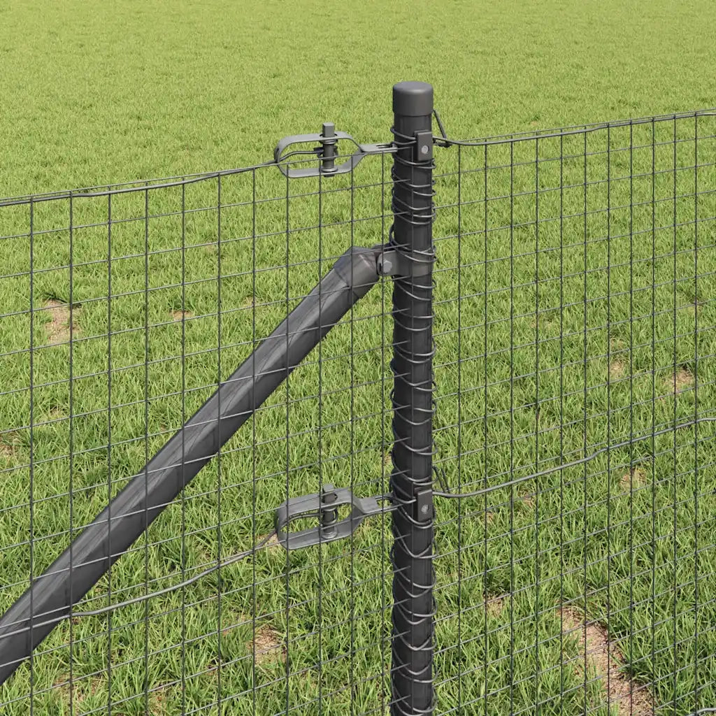 Palo della recinzione Grigio 50 x 0,4 m (25 x 25 mm rete)