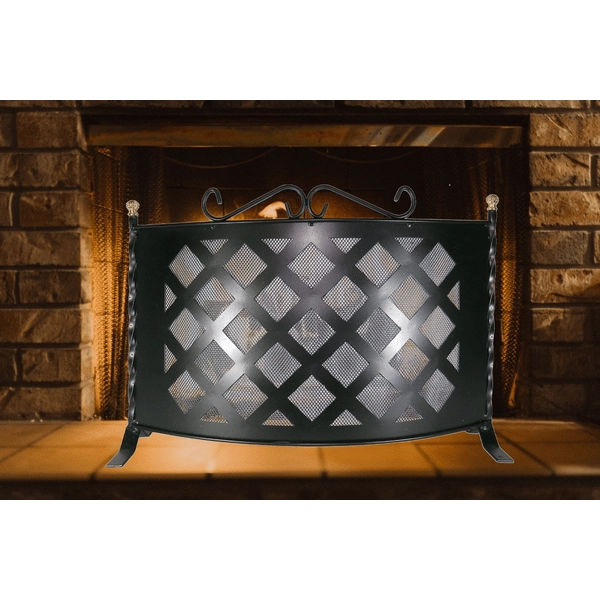 PARASCINTILLE FISSO CURVO 'EXTRA' cm 70x55h - MADE IN ITALY