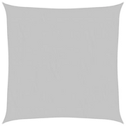 Vela Parasole | Telo Ombra | Vela da ombra Grigio Chiaro 3x3 m 100% Poliestere Oxford