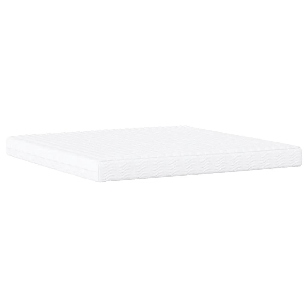 Letto con Materasso Hvar Cappuccino 200x200cm Similpelle 3208749