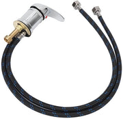 Doccia a miscelazione - Corrosione resistente - Miscelatore - Gomma flessibile - Nucleo valvola ceramica - Materiale duraturo - Installazione facile - Doccia a miscelazione