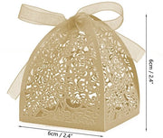 Decennio di Dolci 50 Pezzi - Dono di Natale/Festa - Dozzina di Preferenza - Seta Lussuosa - Deposito di Cioccolato/Dolci - Ideale per Feste - Scatola di Sorprese