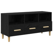 Mobile TV | Armadietto TV | Mobile Porta TV Rovere Nero 102 x 36 x 50 cm Legno multistrato