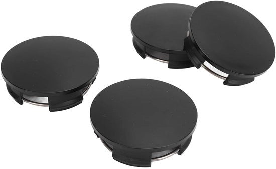 Coprimozzo universale - 57 mm Coprimozzi - Protezione contro la corrosione - 4 pezzi - Viti metalliche - Protezione per veicoli
