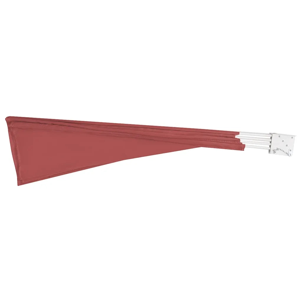 Tenda Laterale per Balcone Pieghevole Terracotta 210x210 cm 41579