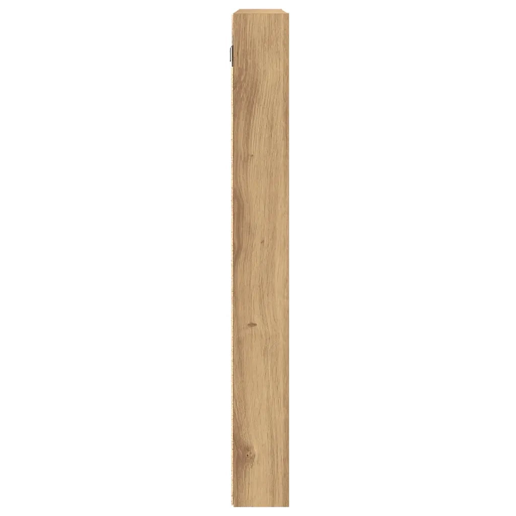 Vetrina Rovere artigianale 100 x 8,5 x 75 cm Legno multistrato 869187