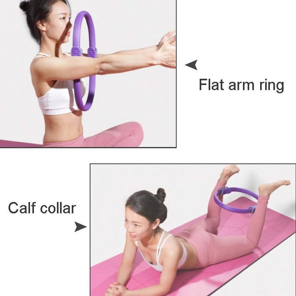 Trade Shop - Anello Manubrio Doppio Pilates Yoga Fisioterapia Stretching Riscaldamento Palestra -
