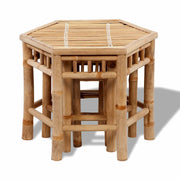 Sgabelli da Giardino 3 pz in Bamb¨´ CFW7002128