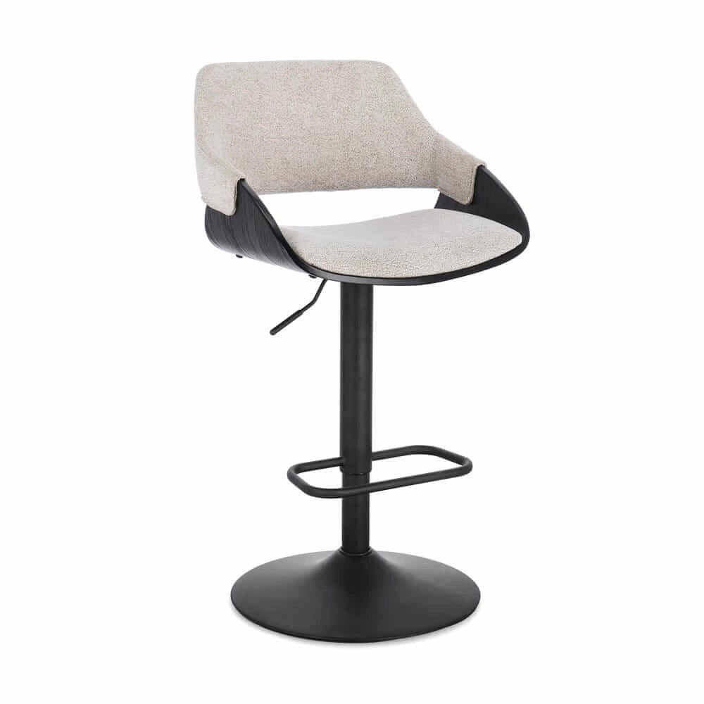 Sgabello da Bar Regolabile in Altezza con Seduta Imbottita - FIDIA