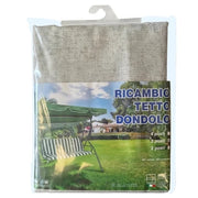 TETTO DI RICAMBIO PER DONDOLO 3 POSTI GRIGIO150X160 CM