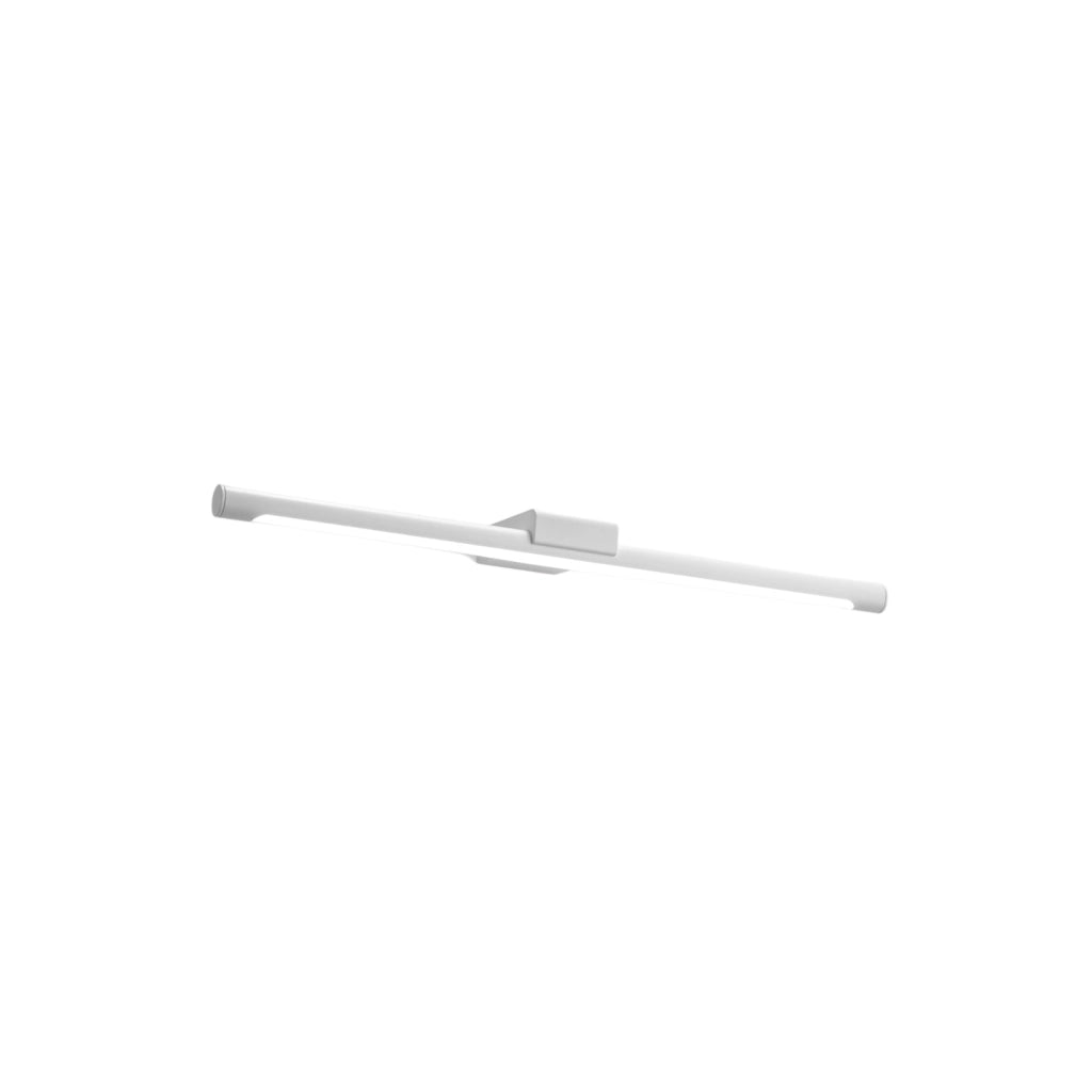 Lampada a Parete LED Indiretta GAP 18W 1800lm 3000K Alluminio Bianco Opaco IP44 Dimmerabile - Gealuce