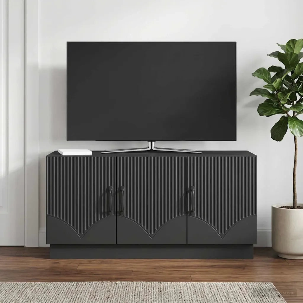 Mobile TV Nero 99 x 34,5 x 47 cm Legno ingegnerizzato 895406