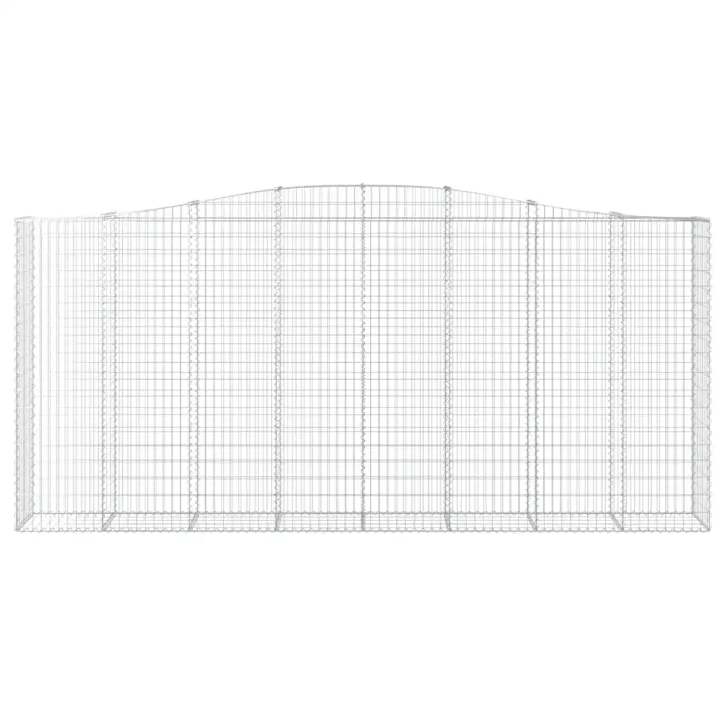 Cesto Gabbione ad Arco 400x50x180/200 cm Ferro Zincato cod mxl 50193
