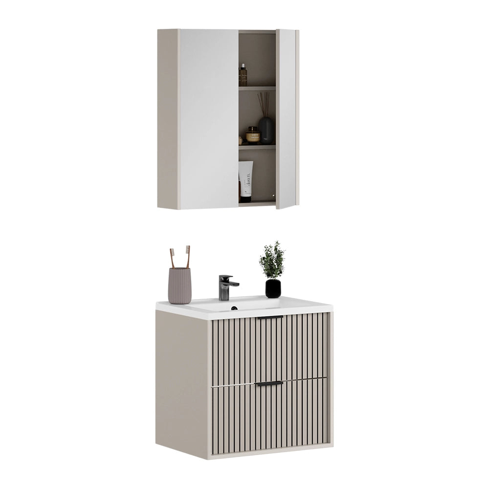 Vicco Set di mobili da bagno Cachemire 3 parti
