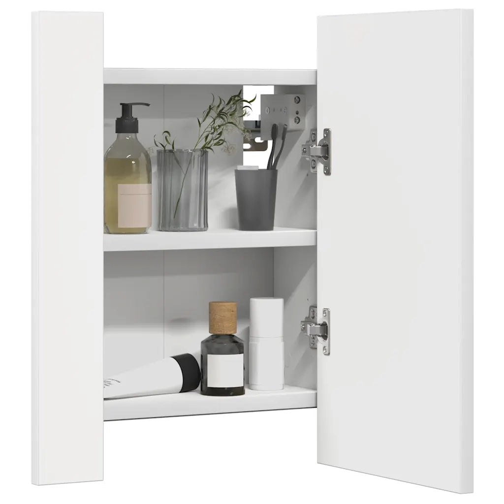 Specchio da Bagno con LED Bianco 40x12x45 cm in Acrilico 804948